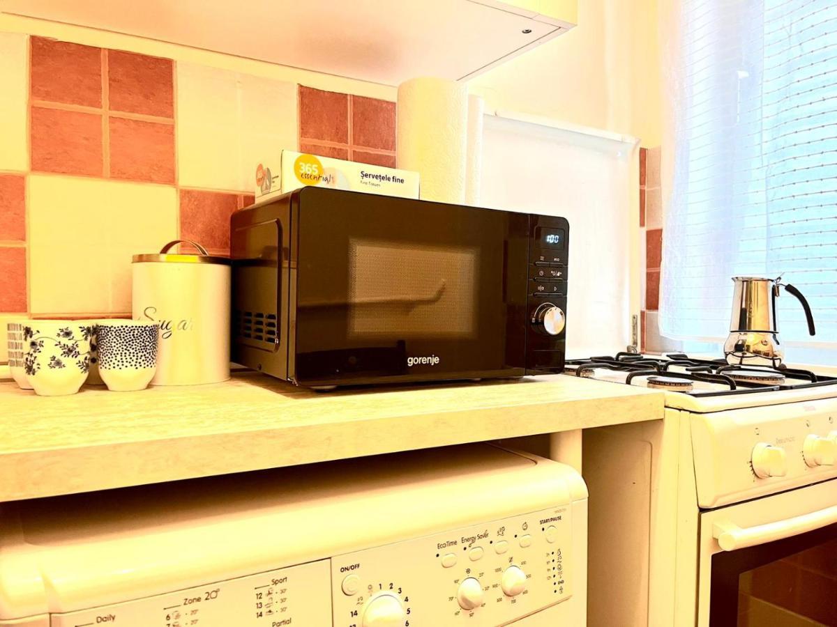 Panoramic Lil' Paris Apartment Bukares Bagian luar foto